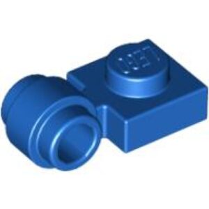 LEGO Plaat 1x1 met Lamphouder BLAUW (100 stuks)