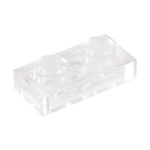 LEGO Plaat 1x2 TRANSPARANT (100 stuks)
