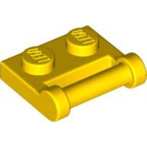 LEGO Plaat 1x2 met Hendel GEEL (100 stuks)
