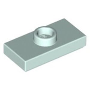 LEGO Plaat 1x2 met Nop LICHTAQUA (100 stuks)