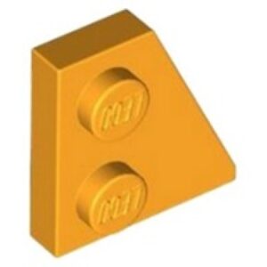 LEGO Plaat 2x2 Wedge Rechts OKERGEEL (100 stuks)