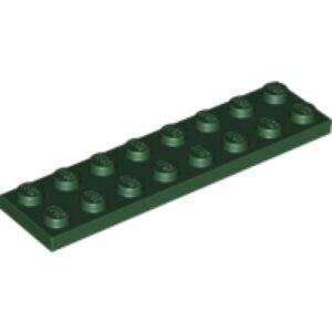 LEGO Plaat 2x8 DONKERGROEN (100 stuks)