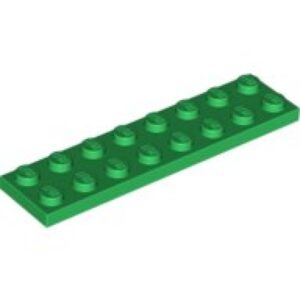 LEGO Plaat 2x8 GROEN (100 stuks)