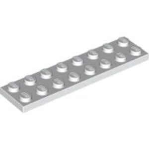 LEGO Plaat 2x8 WIT (100 stuks)