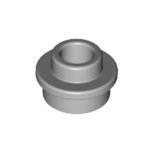 LEGO Plaat Rond 1x1 Open Nop LICHTGRIJS (100 stuks)