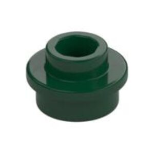 LEGO Plaat Rond 1x1 Open Nop DONKERGROEN (100 stuks)