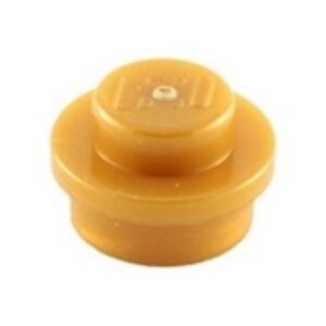 LEGO Plaat Rond 1x1 GOUDKLEURIG (100 stuks)