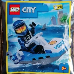 LEGO Politieagent met Waterscooter (Polybag)