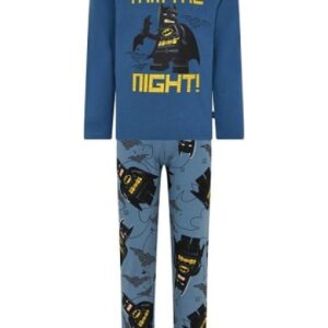 LEGO Pyjama Batman BLAUW (LWALEX 606 - Maat 104)