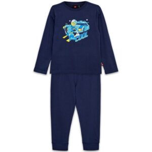 LEGO Pyjama City DONKERBLAUW (LWARIS 114- Maat 98)