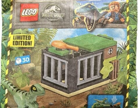 LEGO Raptor met Val (Paperbag)