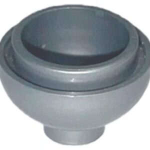 LEGO Ronde Schaal 2x2 ZILVERKLEURIG (10 stuks)