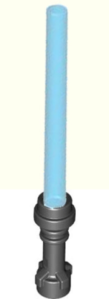 LEGO SW Lichtzwaard ZWART-BLAUW