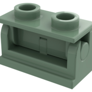 LEGO Steen 1x2 Scharnier ZANDGROEN (10 stuks)