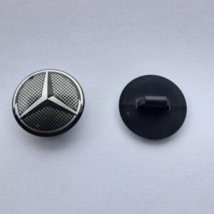 LEGO Schild Mercedes Benz Logo ZWART