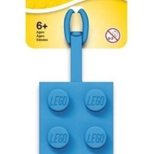 LEGO Bagagelabel Steen 2x4 BLAUW