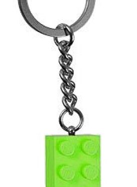 LEGO Sleutelhanger Steen 2×4 LIMEGROEN
