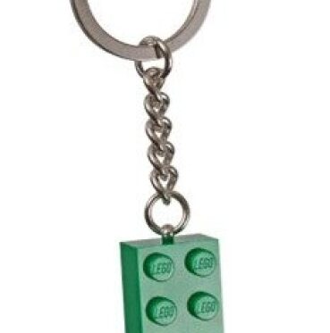 LEGO Sleutelhanger Steen 2×4 GROEN