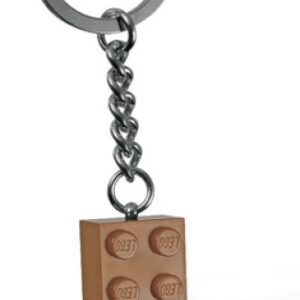 LEGO Sleutelhanger Steen 2x4 NOUGAT