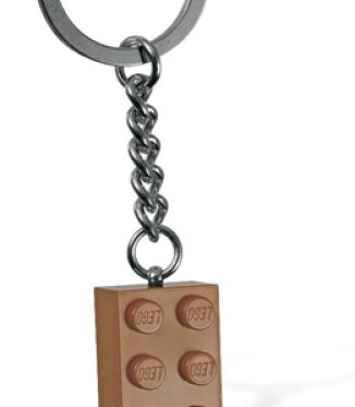 LEGO Sleutelhanger Steen 2×4 NOUGAT