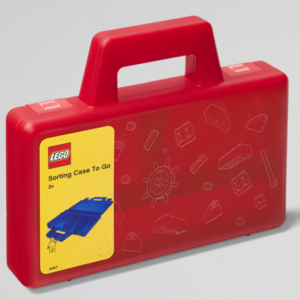 LEGO Sorting Case To Go ROOD