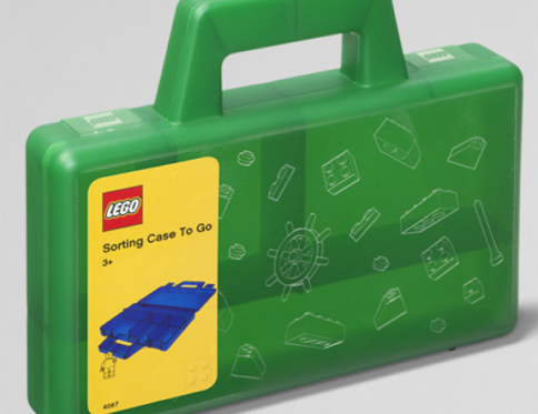 LEGO Sorting Case To Go GROEN