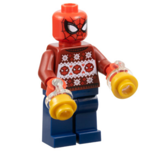 LEGO Spiderman in Kersttrui met Webshooters (76267-4)