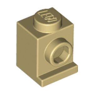 LEGO Steen 1x1 Koplamp BEIGE (100 stuks)