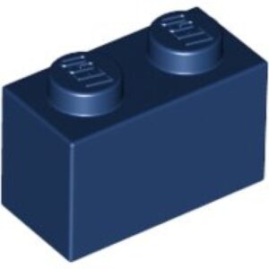 LEGO Steen 1x2 DONKERBLAUW (100 stuks)