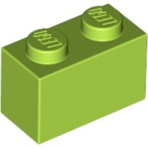 LEGO Steen 1x2 LIMEGROEN (100 stuks)