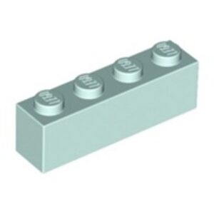 LEGO Steen 1x4 LICHTAQUA (100 stuks)