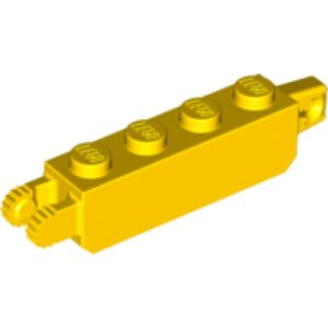 LEGO Steen 1x4 Scharnier GEEL (100 stuks)