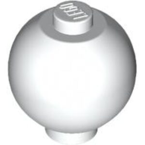 LEGO Steen 2x2 Bol WIT (100 stuks)