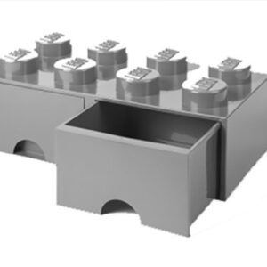 LEGO Opberglade 8 LICHTGRIJS