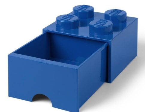 LEGO Opberglade 4 BLAUW