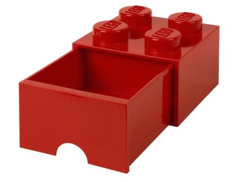 LEGO Opberglade 4 ROOD