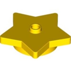 LEGO Ster 4x4 GEEL (100 stuks)