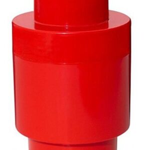 LEGO Opbergbox 1 Rond ROOD