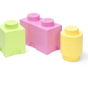 LEGO Storage Brick Multi Pack (3 PCS) PASTEL