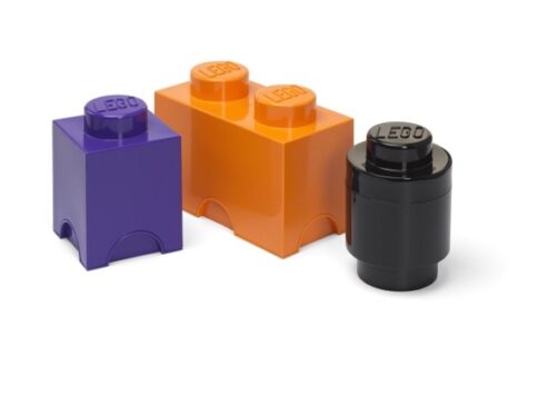 LEGO Storage Brick Multi Pack (3 PCS) HALLOWEEN