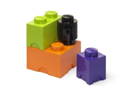 LEGO Storage Brick Multi Pack (4 PCS) HALLOWEEN