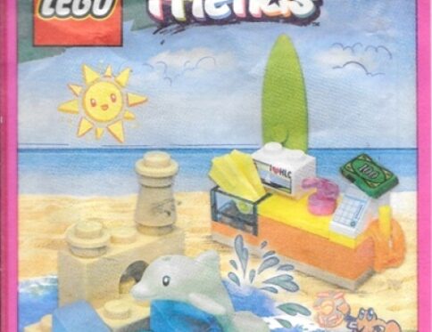 LEGO Strandtent en Dolfijn (Paperbag)