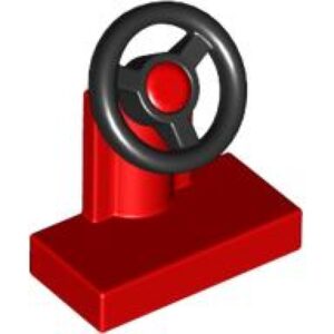 LEGO Stuurinrichting 1x2 ROOD (10 stuks)