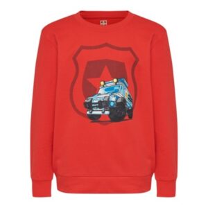 LEGO Sweatshirt City Politie ROOD (CM-51134 - Maat 92)