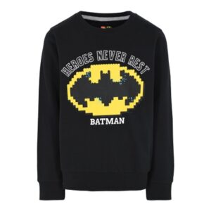 LEGO Sweatshirt Batman ZWART (M-22789 - Maat 104)