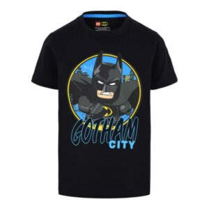 LEGO T-Shirt Batman ZWART (M12010023 - Maat 104)