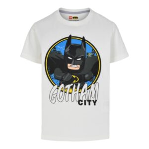 LEGO T-Shirt Batman WIT (M12010023 - Maat 134)