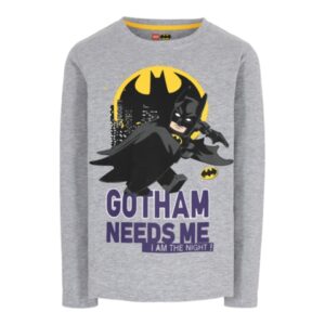 LEGO T-Shirt Batman LICHTGRIJS (M12010214 - Maat 128)
