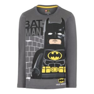 LEGO T-Shirt Batman DONKERGRIJS (M12010296 - Maat 116)