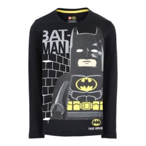 LEGO T-Shirt Batman ZWART (M12010296 - Maat 116)